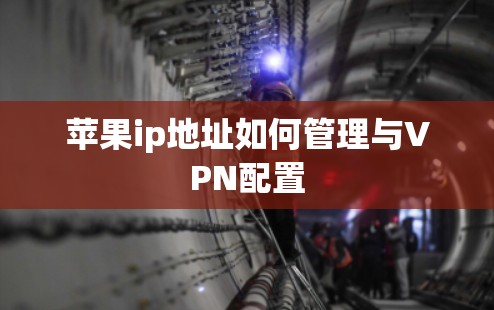 苹果ip地址如何管理与VPN配置