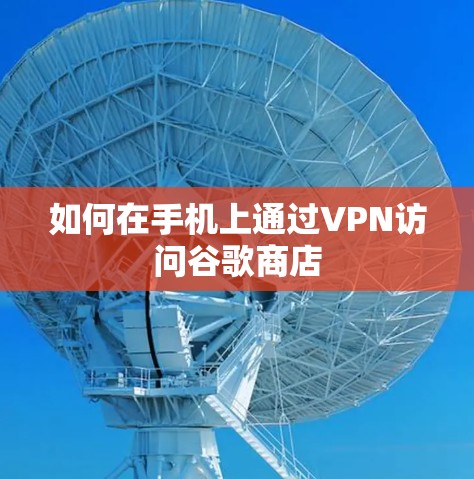 如何在手机上通过VPN访问谷歌商店