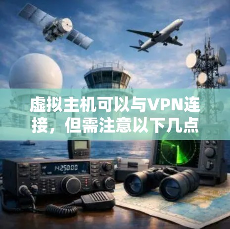 虚拟主机可以与VPN连接，但需注意以下几点以确保安全性与性能