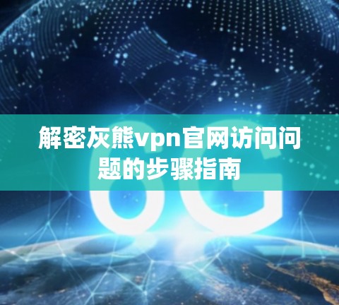 解密灰熊vpn官网访问问题的步骤指南 解密灰熊vpn官网访问问题的步骤指南