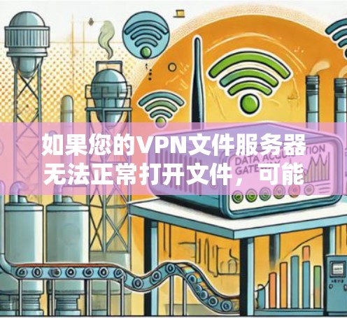 如果您的VPN文件服务器无法正常打开文件，可能是因为以下原因
