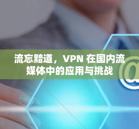 流忘黯道，VPN 在国内流媒体中的应用与挑战
