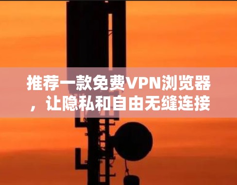 推荐一款免费VPN浏览器，让隐私和自由无缝连接！