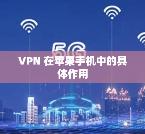 VPN 在苹果手机中的具体作用