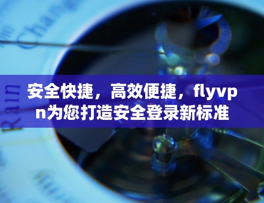 安全快捷，高效便捷，flyvpn为您打造安全登录新标准