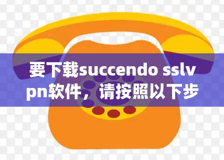 要下载succendo sslvpn软件，请按照以下步骤进行