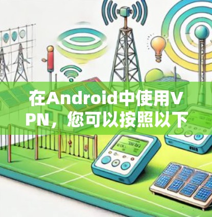在Android中使用VPN,您可以按照以下步骤进行操作 在Android中使用VPN,您可以按照以下步骤进行操作