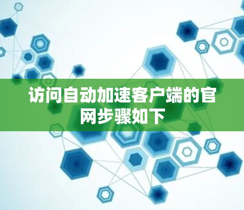 访问自动加速客户端的官网步骤如下