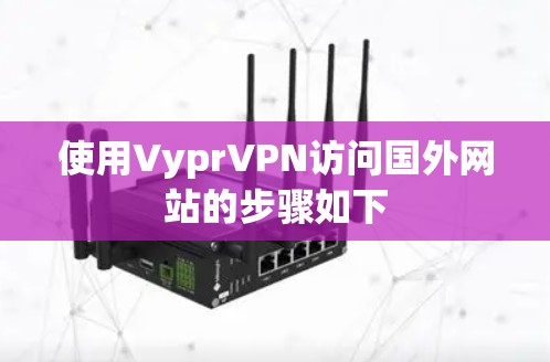 使用VyprVPN访问国外网站的步骤如下