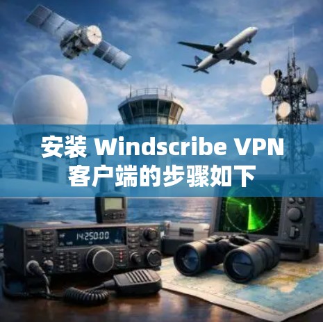 安装 Windscribe VPN客户端的步骤如下