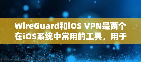 WireGuard和iOS VPN是两个在iOS系统中常用的工具，用于网络连接和数据传输。以下是详细步骤，帮助您有效地使用这两款工具