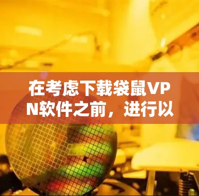 在考虑下载袋鼠VPN软件之前，进行以下评估和决策