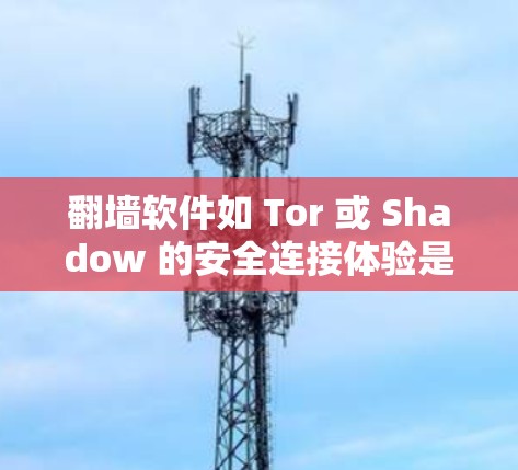 翻墙软件如 Tor 或 Shadow 的安全连接体验是一个需要仔细考虑的问题。以下是一些关键点，帮助你更好地理解和管理翻墙软件的安全连接