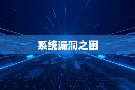 系统漏洞之困 系统漏洞之困