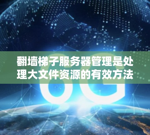 翻墙梯子服务器管理是处理大文件资源的有效方法，以下是详细的步骤指南