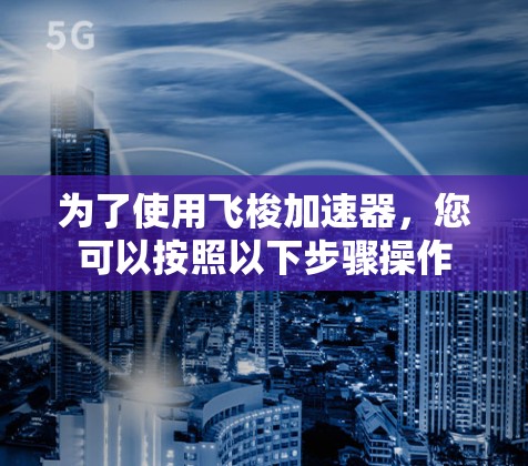 为了使用飞梭加速器,您可以按照以下步骤操作 为了使用飞梭加速器,您可以按照以下步骤操作