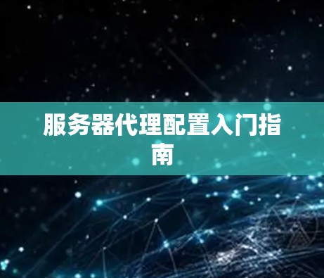 服务器代理配置入门指南