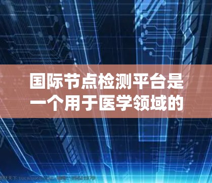 国际节点检测平台是一个用于医学领域的系统，主要用于分析节点，如肿瘤，以支持临床诊断和治疗决策。以下是对该平台的详细分析