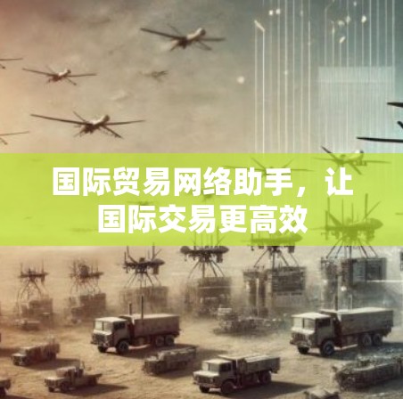 国际贸易网络助手，让国际交易更高效