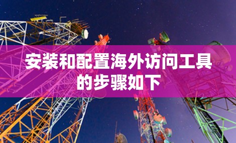 安装和配置海外访问工具的步骤如下